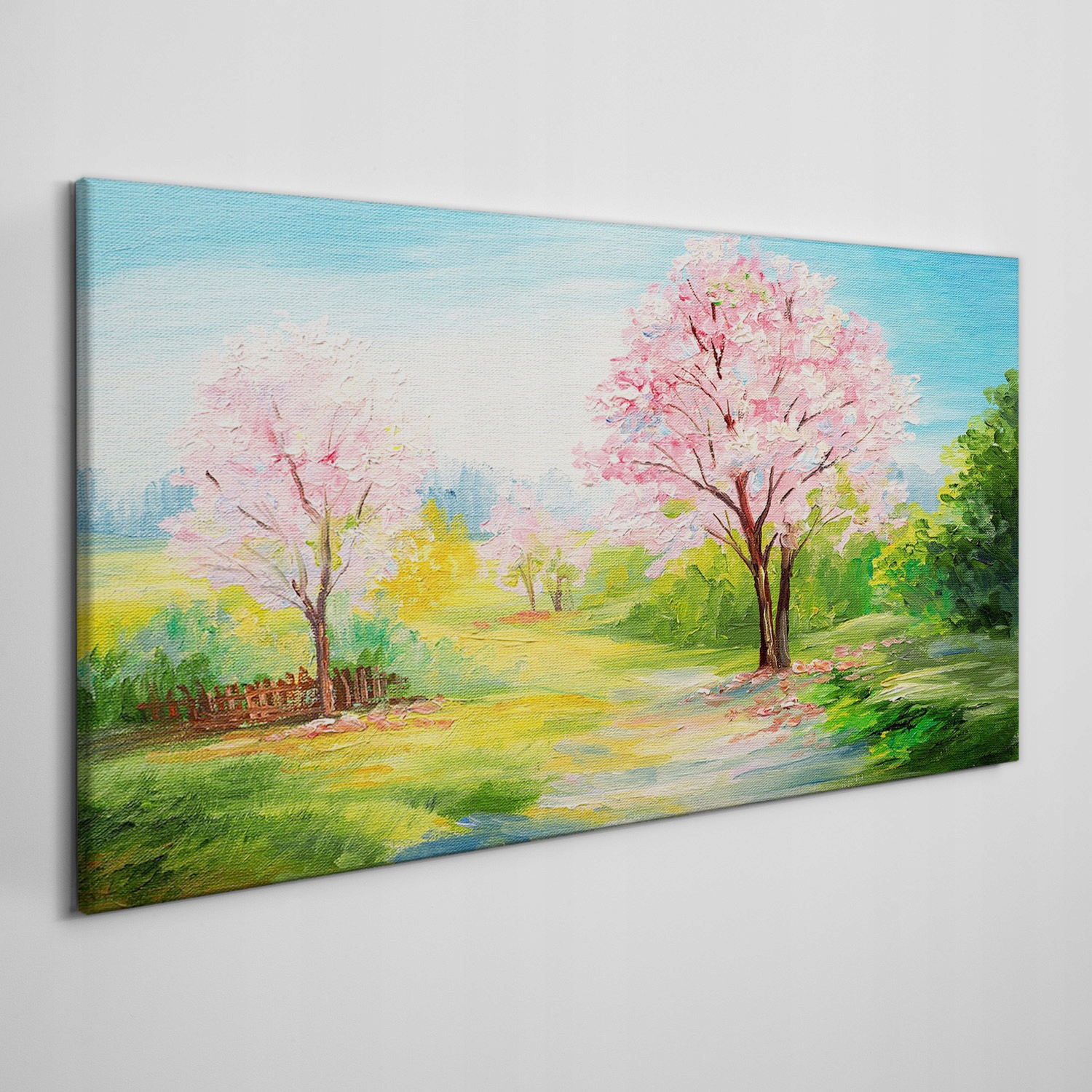 

Obraz na płótnie do salonu Malarstwo krzewy 120x60