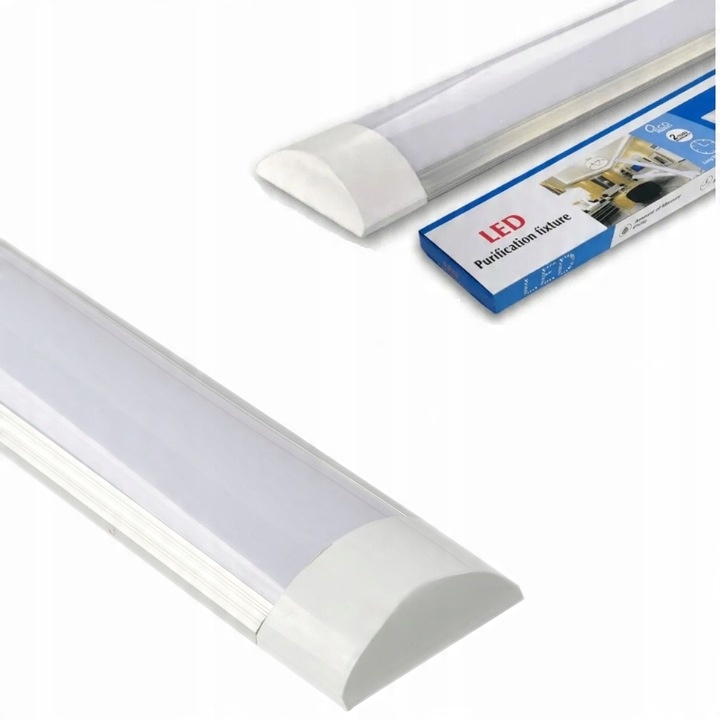 

Lampa Led Do Garażu, Warsztatu Mocna 120cm 120 wat