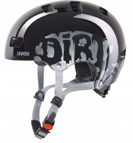 Uvex cyklistická přilba Kid 3 dirt černá 55-58 cm