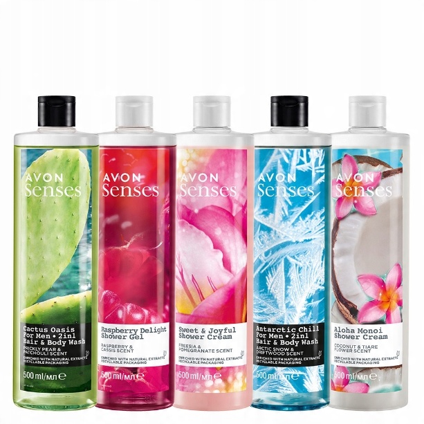 

Avon Zestaw Żeli pod Prysznic 5 x 500 ml