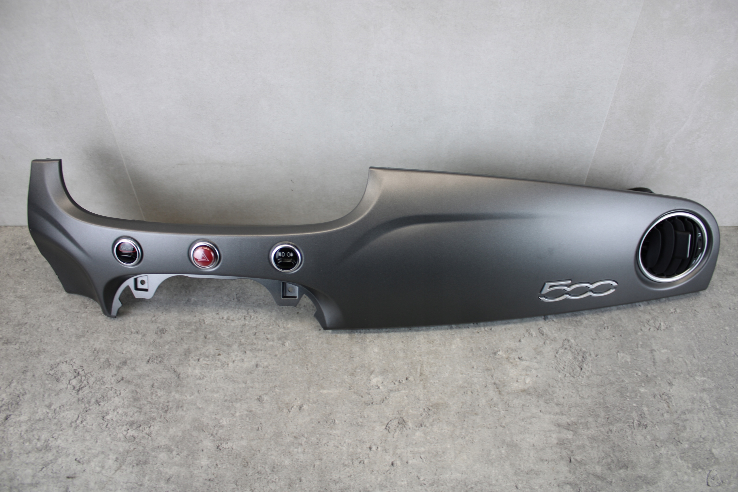 ДЕКОР КОНСОЛІ РАМКА FIAT 500 SPORT