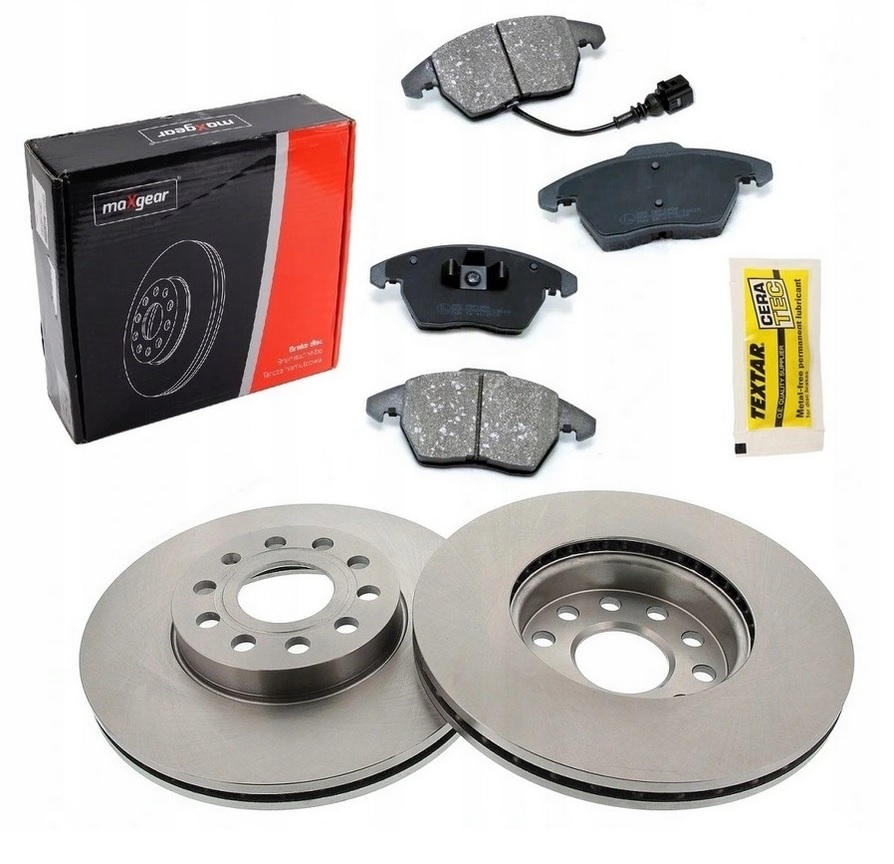 ТОРМОЗНІ ДИСКИ + КОЛОДКИ ПЕРЕД SEAT ALTEA + XL 288x25
