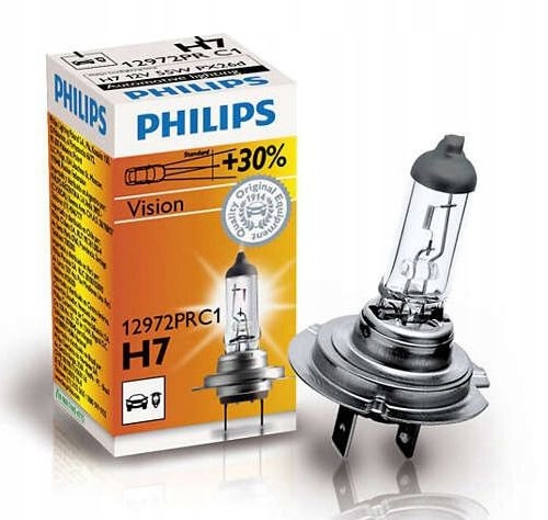 

Żarówka Samochodowa Philips Vision H7 12V 55W