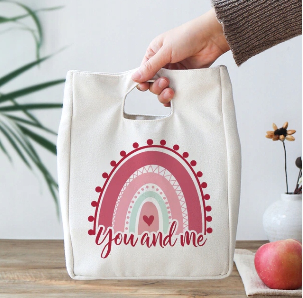 TERMICZNA TORBA TOREBKA NA LUNCH TĘCZA v1 Marka inny