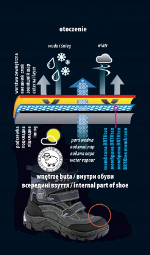 BARTEK buty 11608008 KOZAKI KOZACZKI MEMBRANA R 26 Bohater / Bajka brak