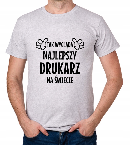 

koszulka Najlepszy Drukarz prezent