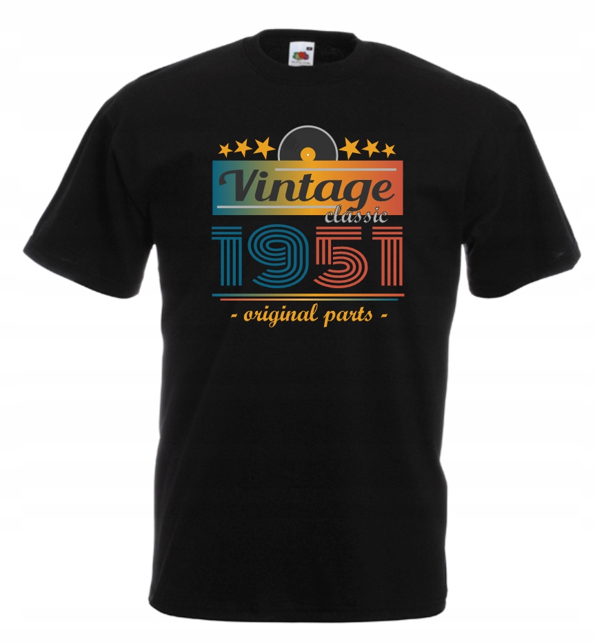 

T-shirt Koszulka Urodziny Rocznik 1951 Vintage S