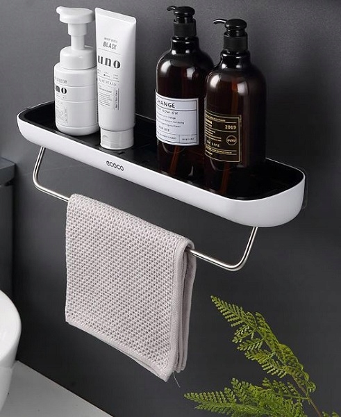 2x PÓŁKA ŁAZIENKOWA WISZĄCA POD PRYSZNIC ECOCO Waga produktu z opakowaniem jednostkowym 0.5 kg