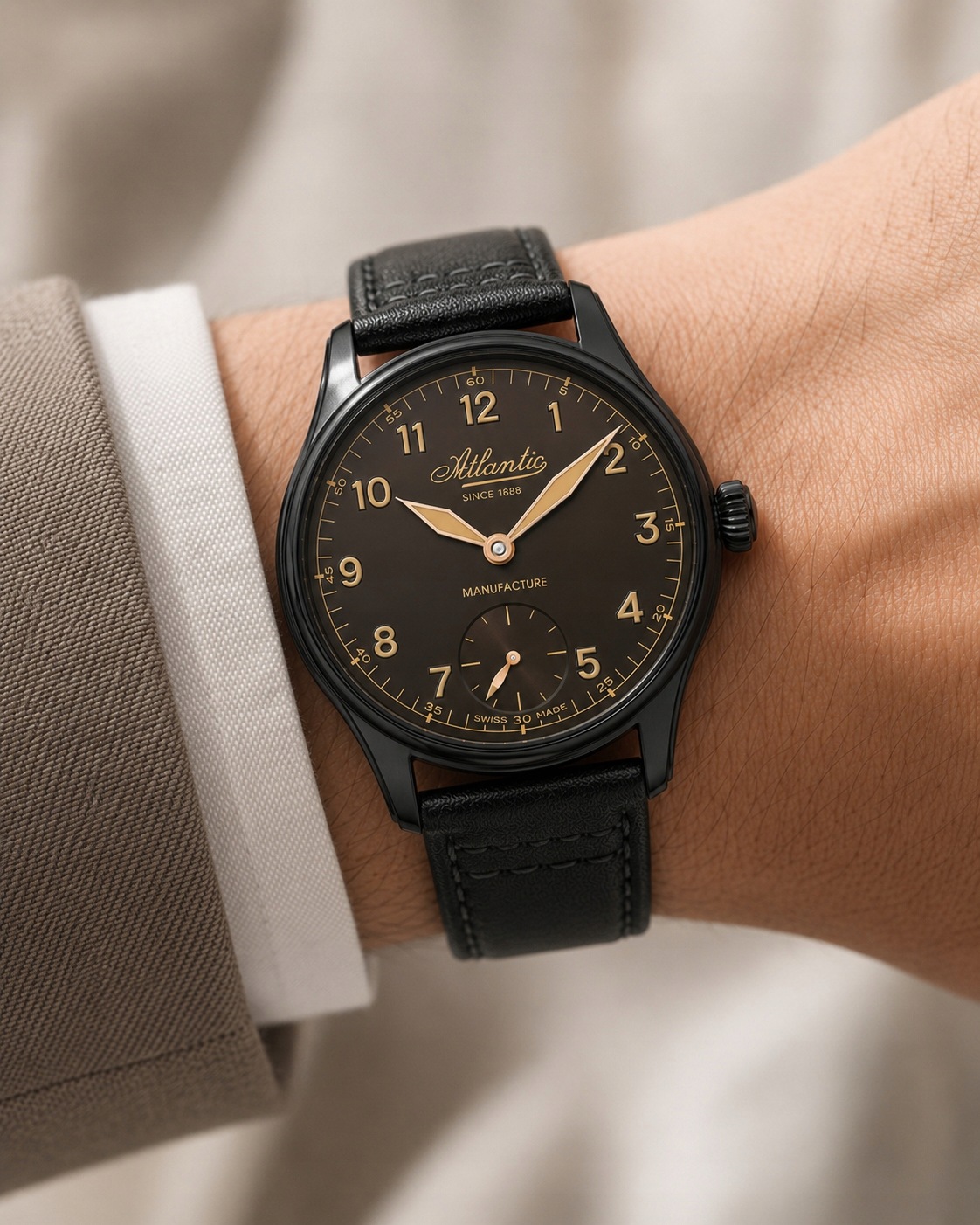 Atlantic Worldmaster Mechanické hodinky s vlastním kalibrem Limitovaná edice 188 kusů