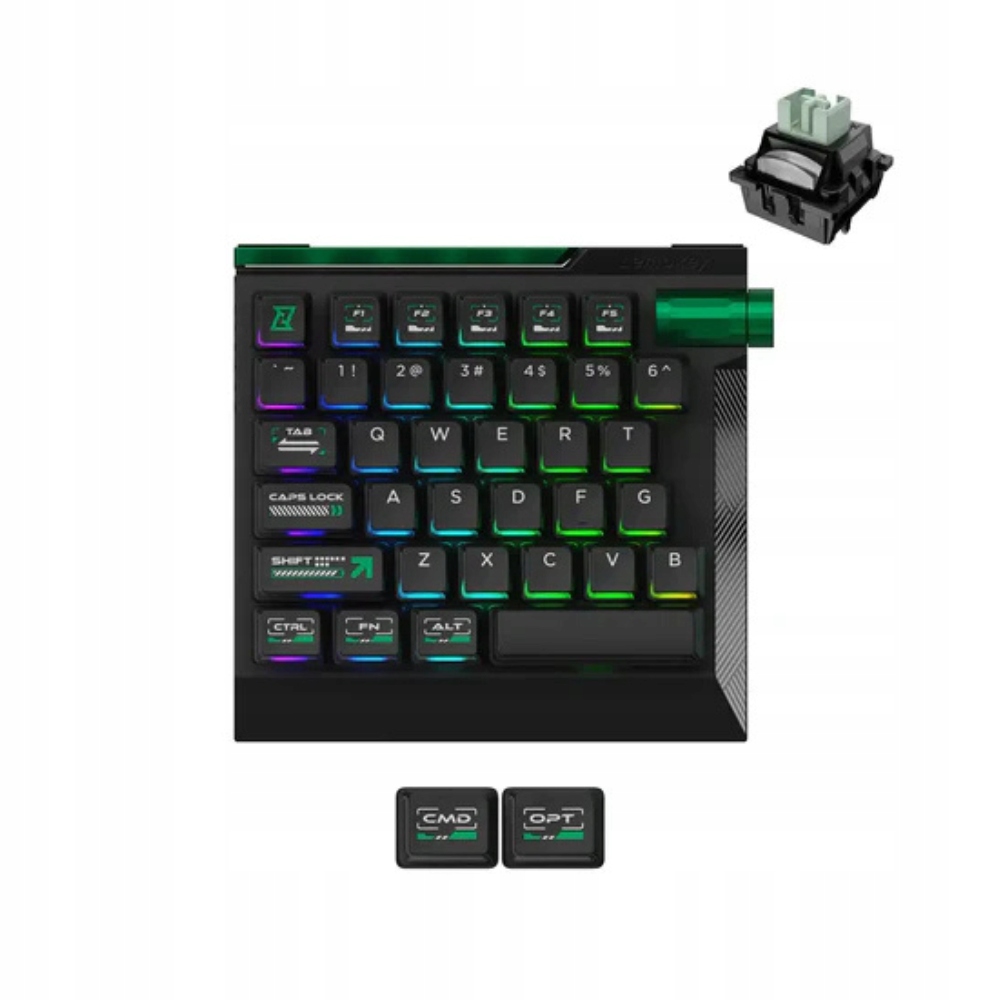 Keychron One Handed Klawiatura Gamingowa Magnetyczna 8K Hz Lemokey L0 He