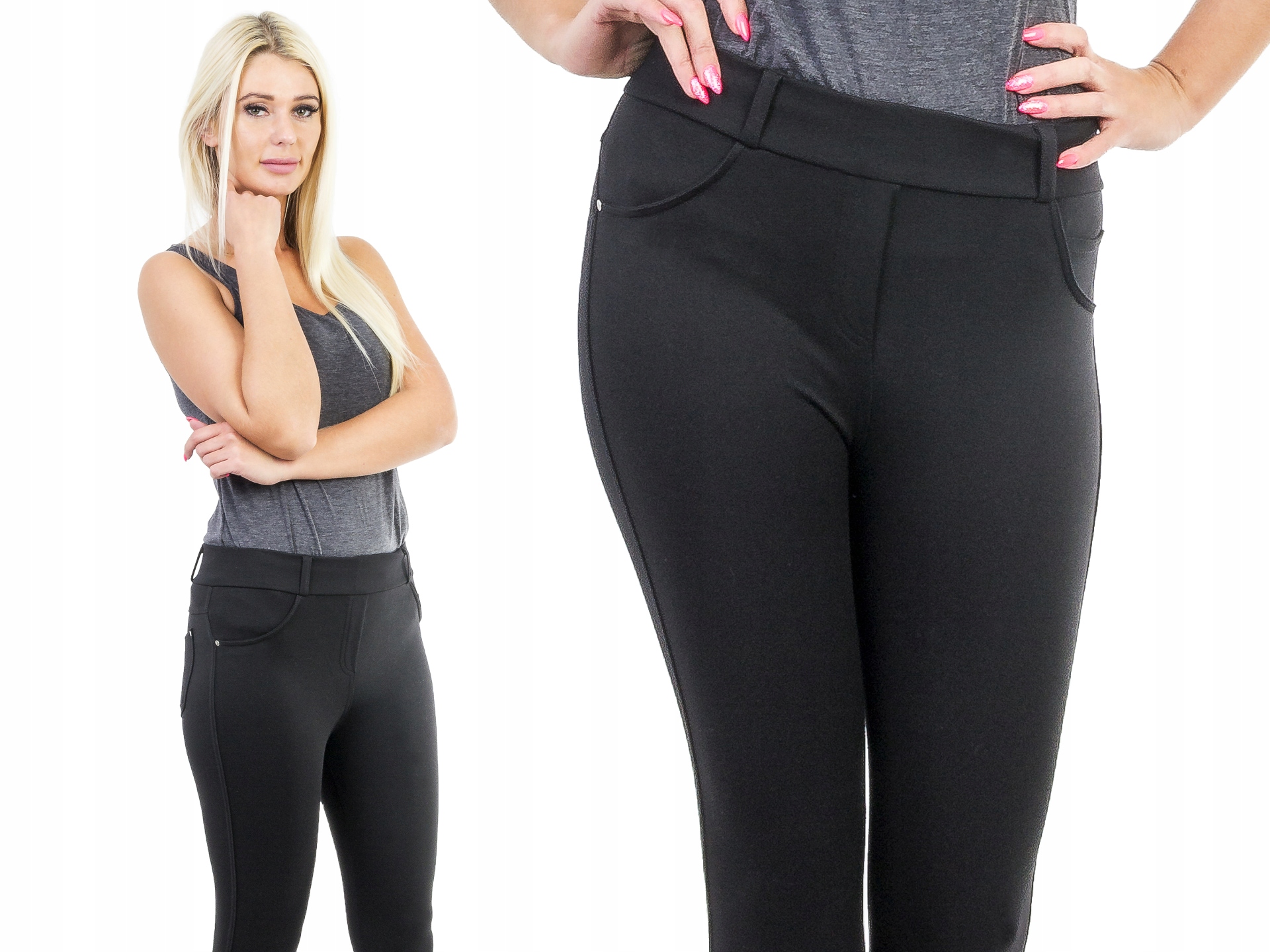 

S213 Spodnie Leginsykolory r. 36