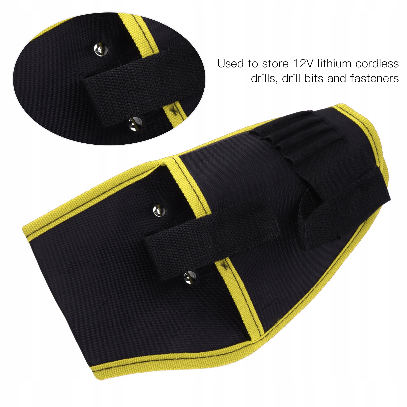 26X15 CM TORBA NA TALIĘ UCHWYT NA TALIĘ NA WIERTARKĘ ELEKTRYCZNĄ 12 V Marka bez marki