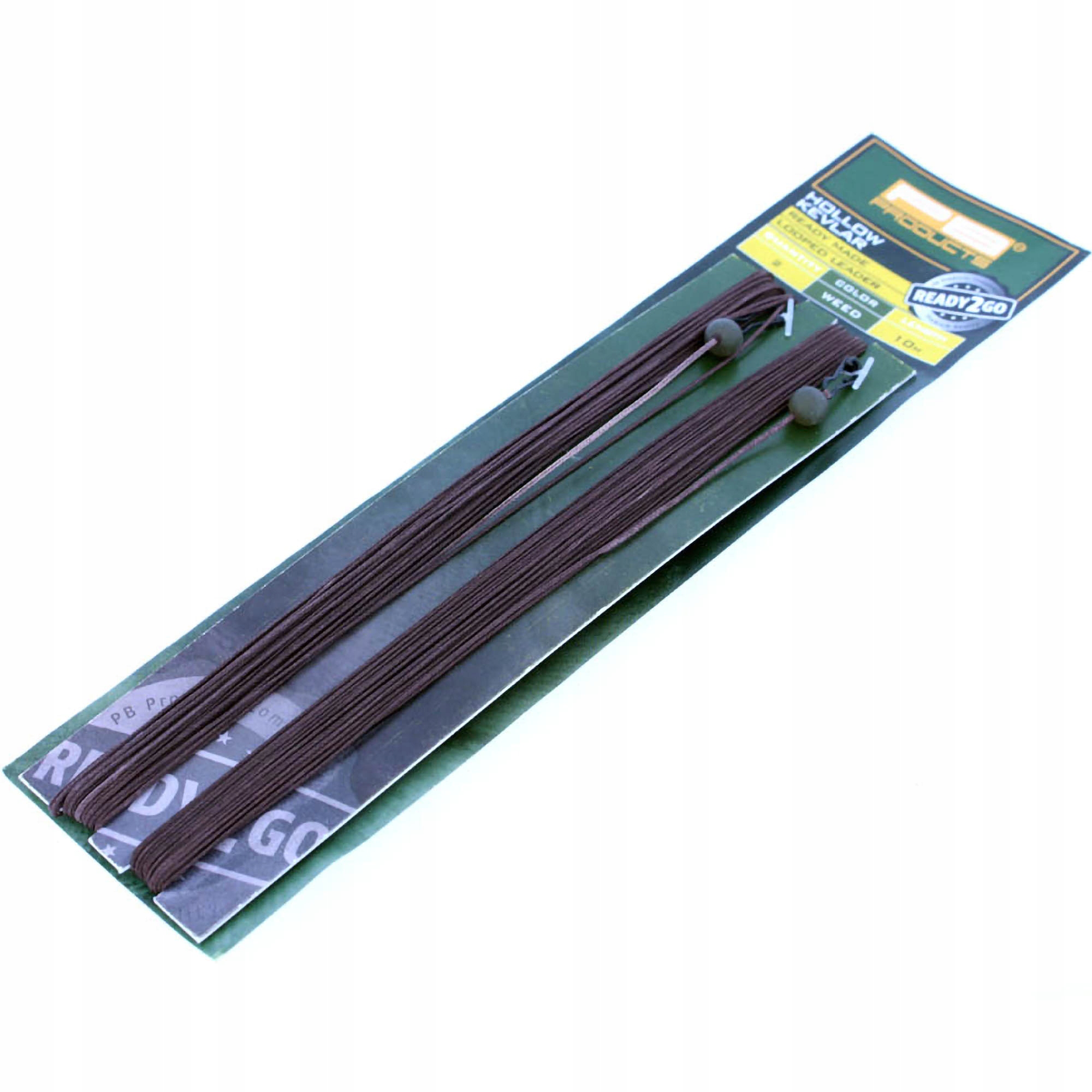 Gotowy Leader ze Strzałówką Pb Products R2G Kevlar Sr Leader 10m 1m Weed