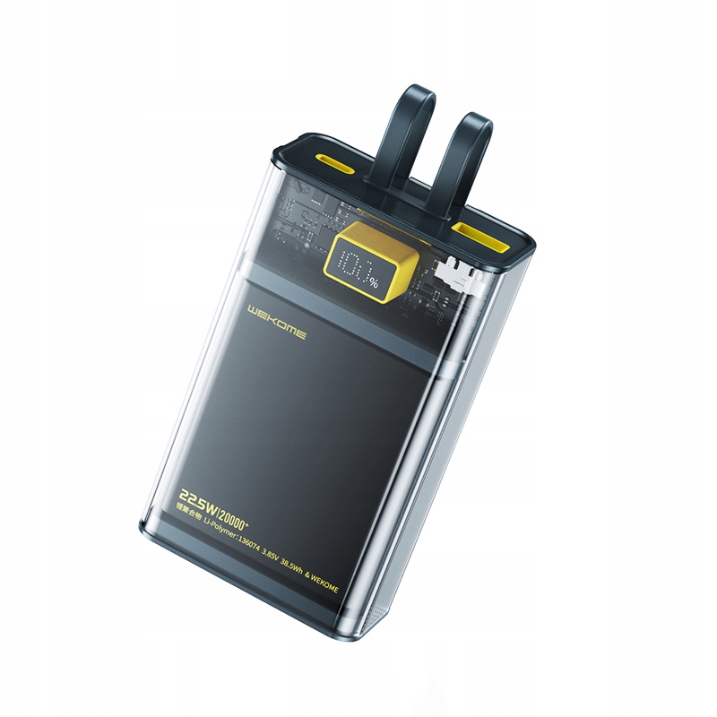 Wekome WP-325 Vanguard Series Power banka 20000 mAh Charging s vestavěným nabíjením