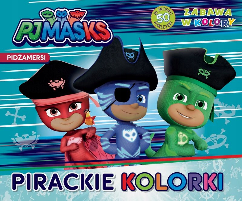 Pirackie Kolorki. Zabawa W Kolory. Pj Masks