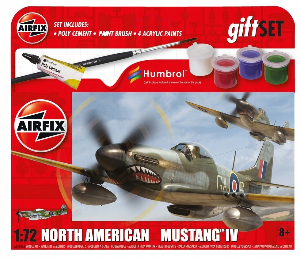 Airfix 55107A Gift Set Mustang IV 1:72