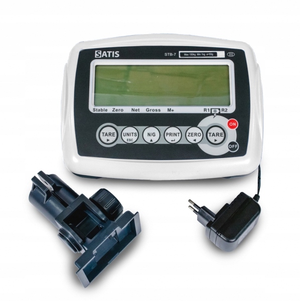 WAGA MAGAZYNOWA do 150kg SKLEPOWA PLATFORMOWA Satis Z LEGALIZACJĄ 60x70 Rodzaj wagi Platformowa