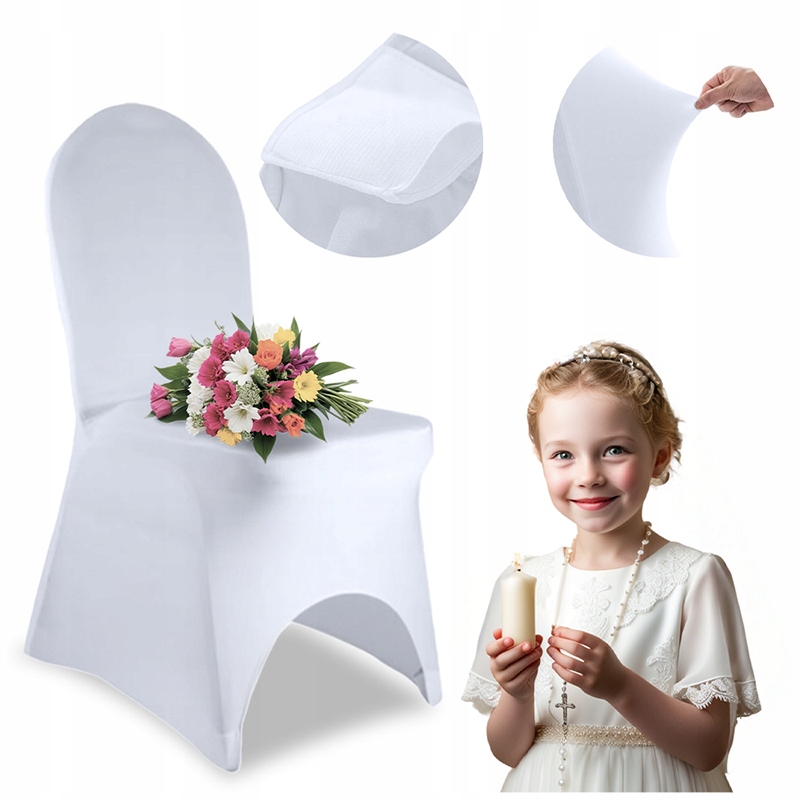 БЕЛЫЙ СВАДЕБНЫЙ БАНКЕТНЫЙ СТУЛ
