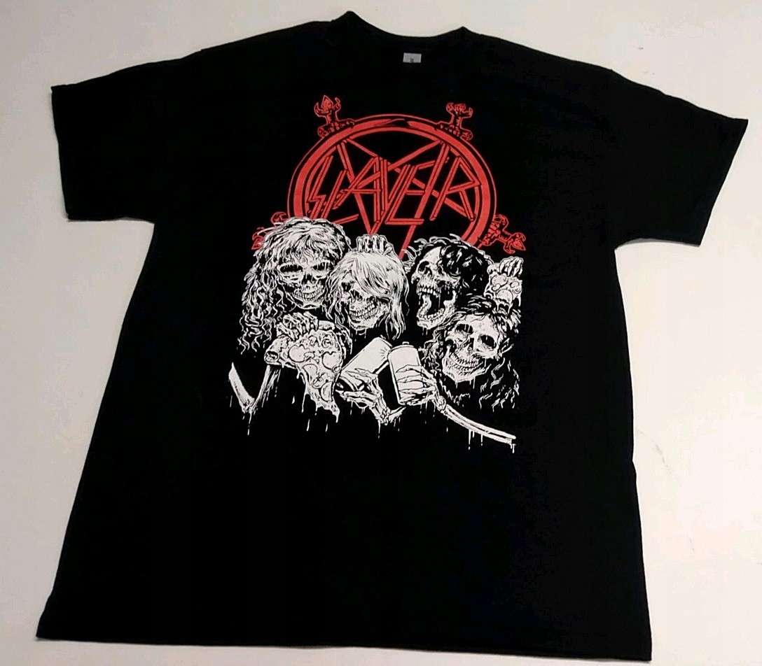 Slayer Skulls thrash metal koszulka r S