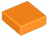 

Lego Orange Tile 1 x 1 3070b 5szt
