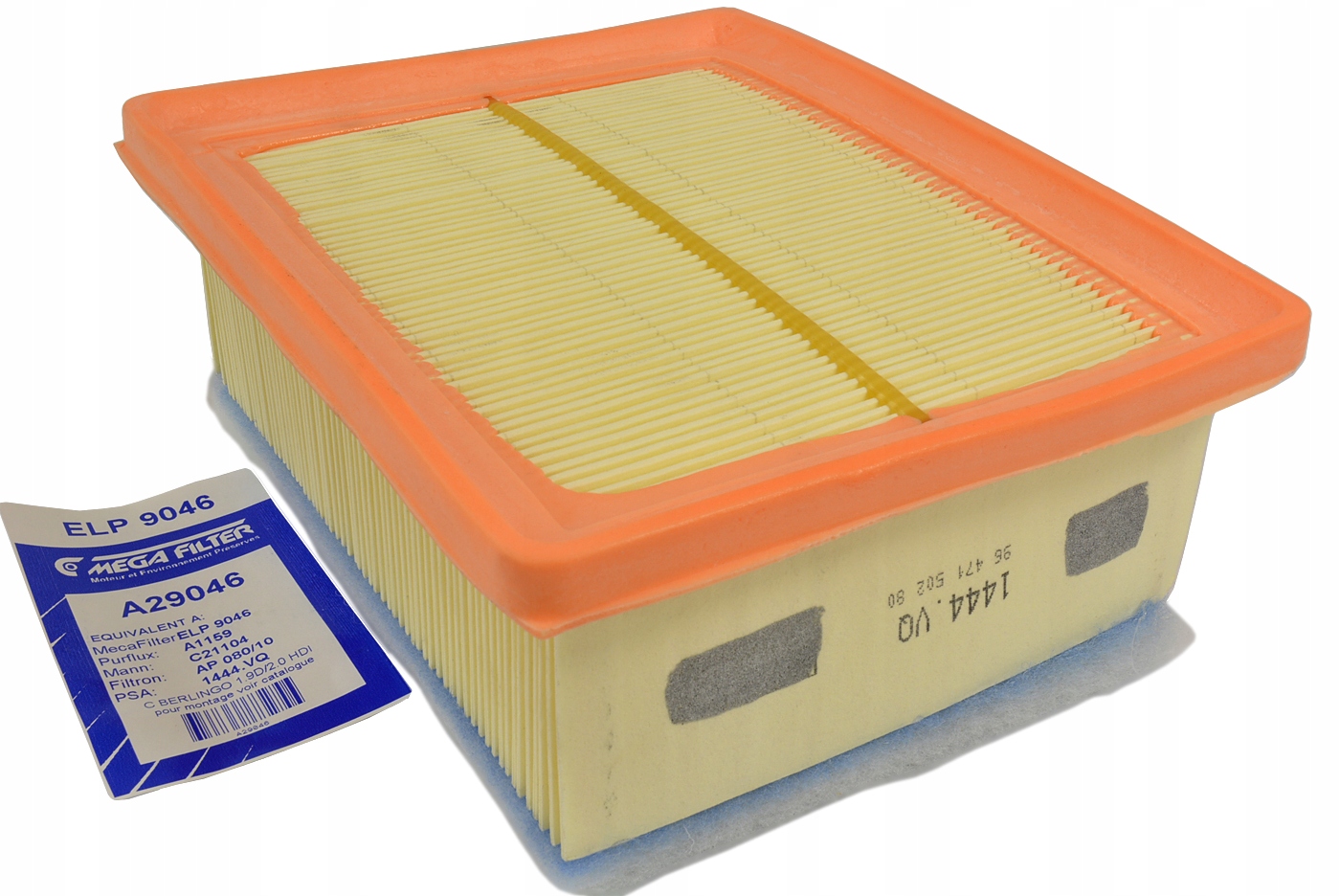 

Filtr Powietrza 1.9 D 2.0 Hdi Berlingo Partner 206