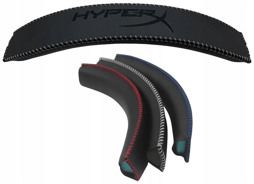 GÓRNA GĄBKA NAKŁADKA PAŁĄK DO HyperX Cloud 2 II FlightS Alpha - SREBRNY Model 2121