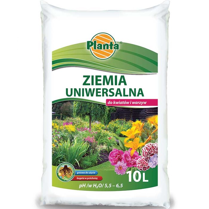 

Ziemia Uniwersalna Podłoże Doniczek Skrzynek 10L