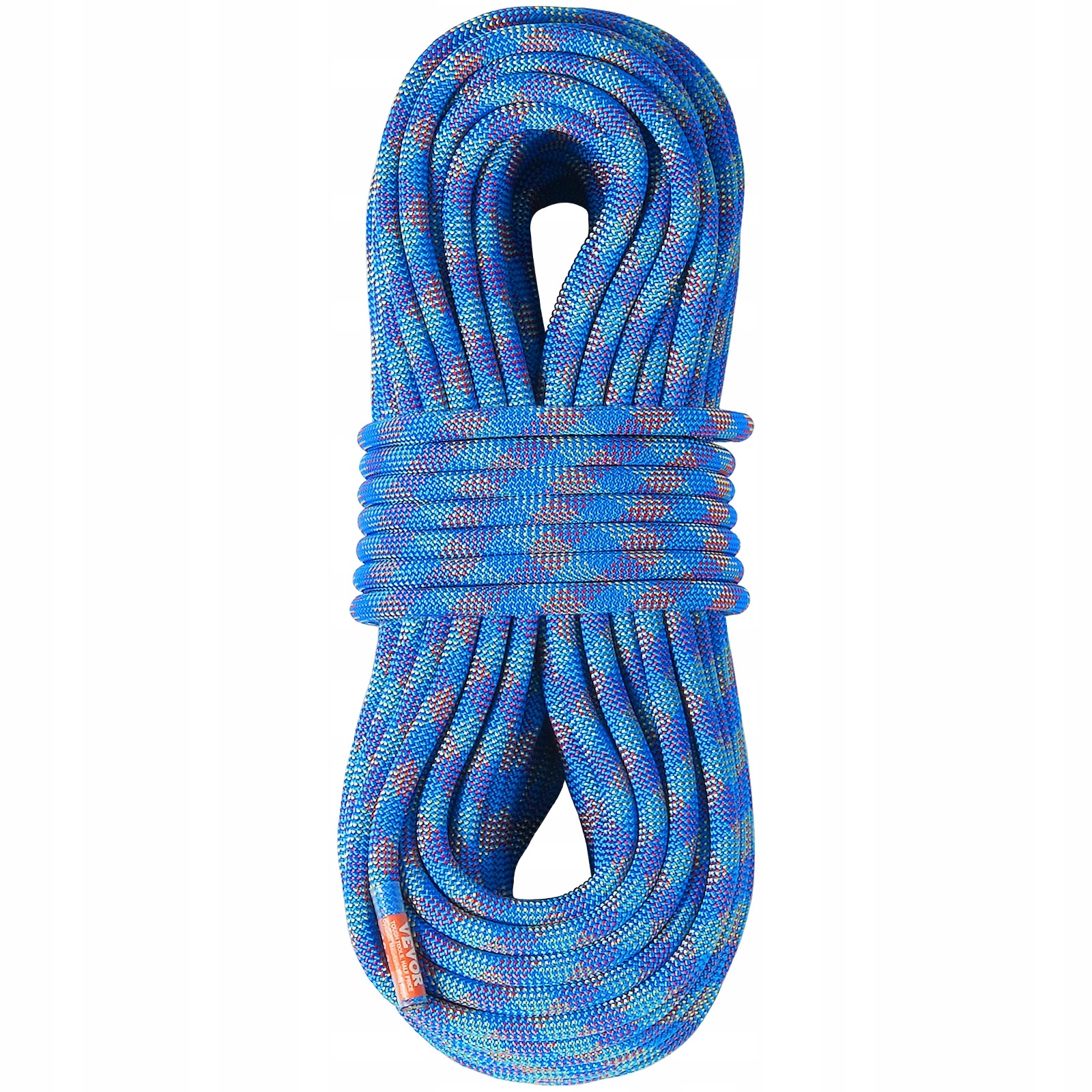 Vevor Dynamické Horolezecké Lano 10 2 MM 70 M Modré Silné 25 Kn