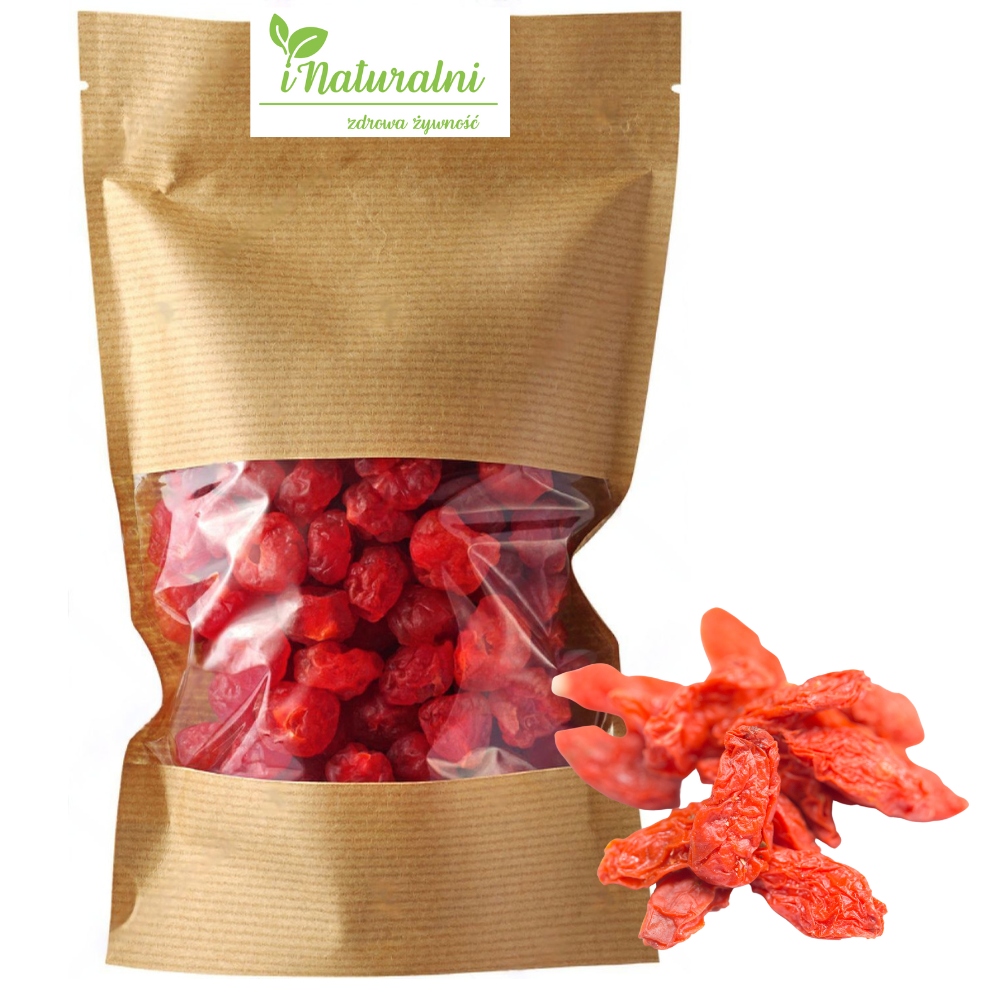 Levně Goji 2KG Sušené Goji 2000G Přírodní Bobule Zdravé Svačinky