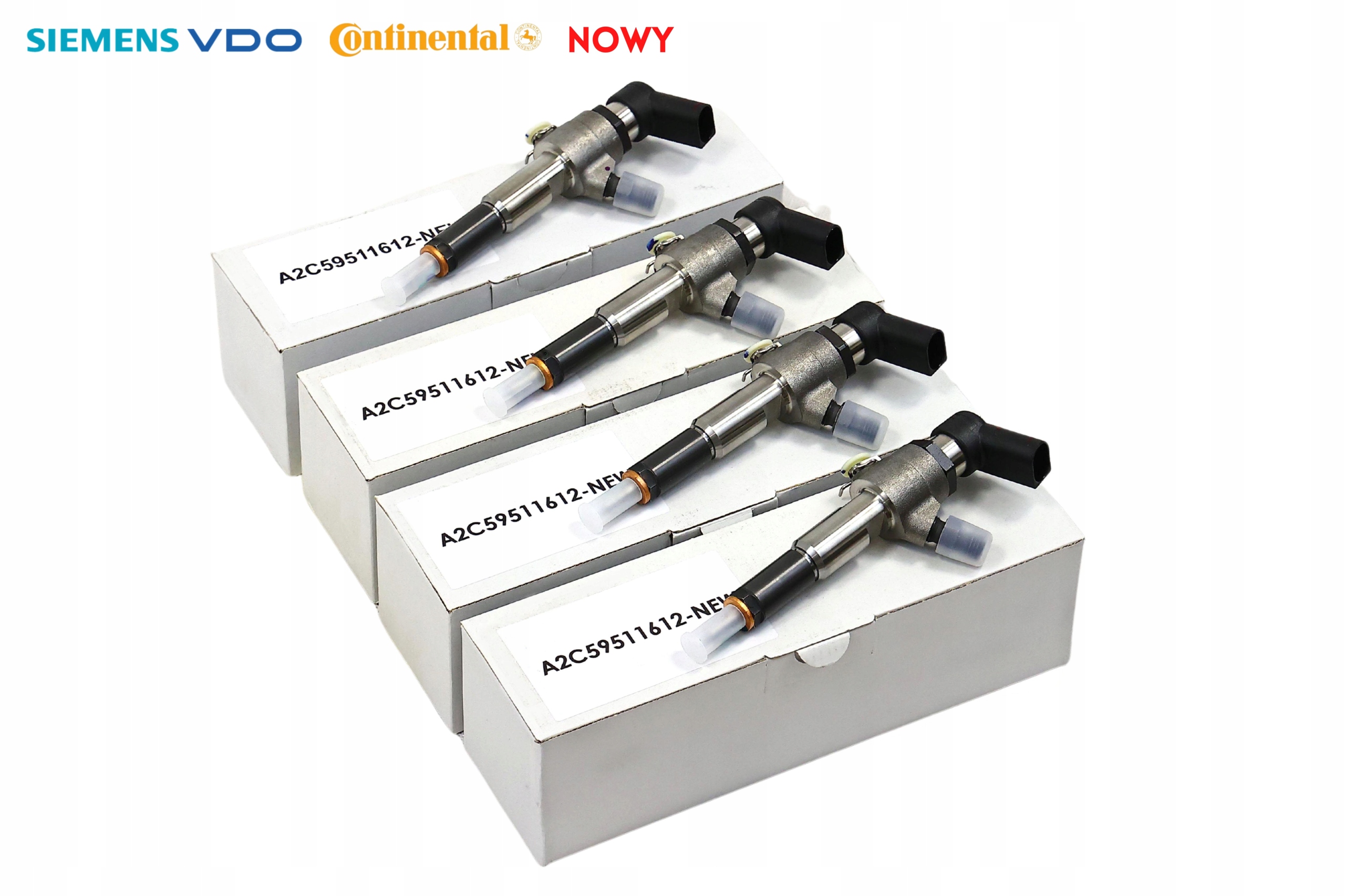 Wtryski Nowy 9663429280 Fiesta C2 C3 Aygo 1.4 Producent części VDO