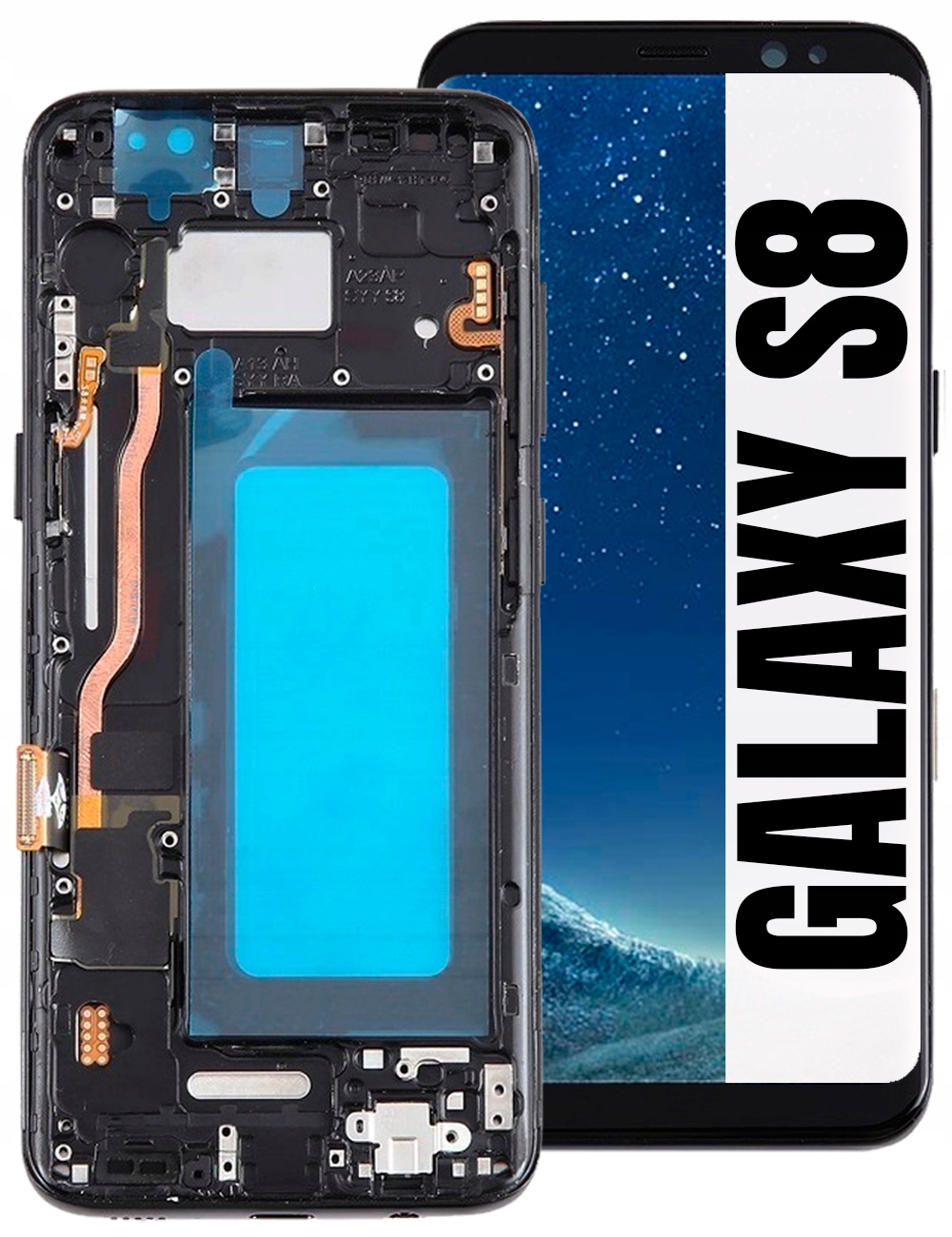 Displej Pro Samsung Galaxy S8 G950 G950F Incell LCD Displej Rámeček