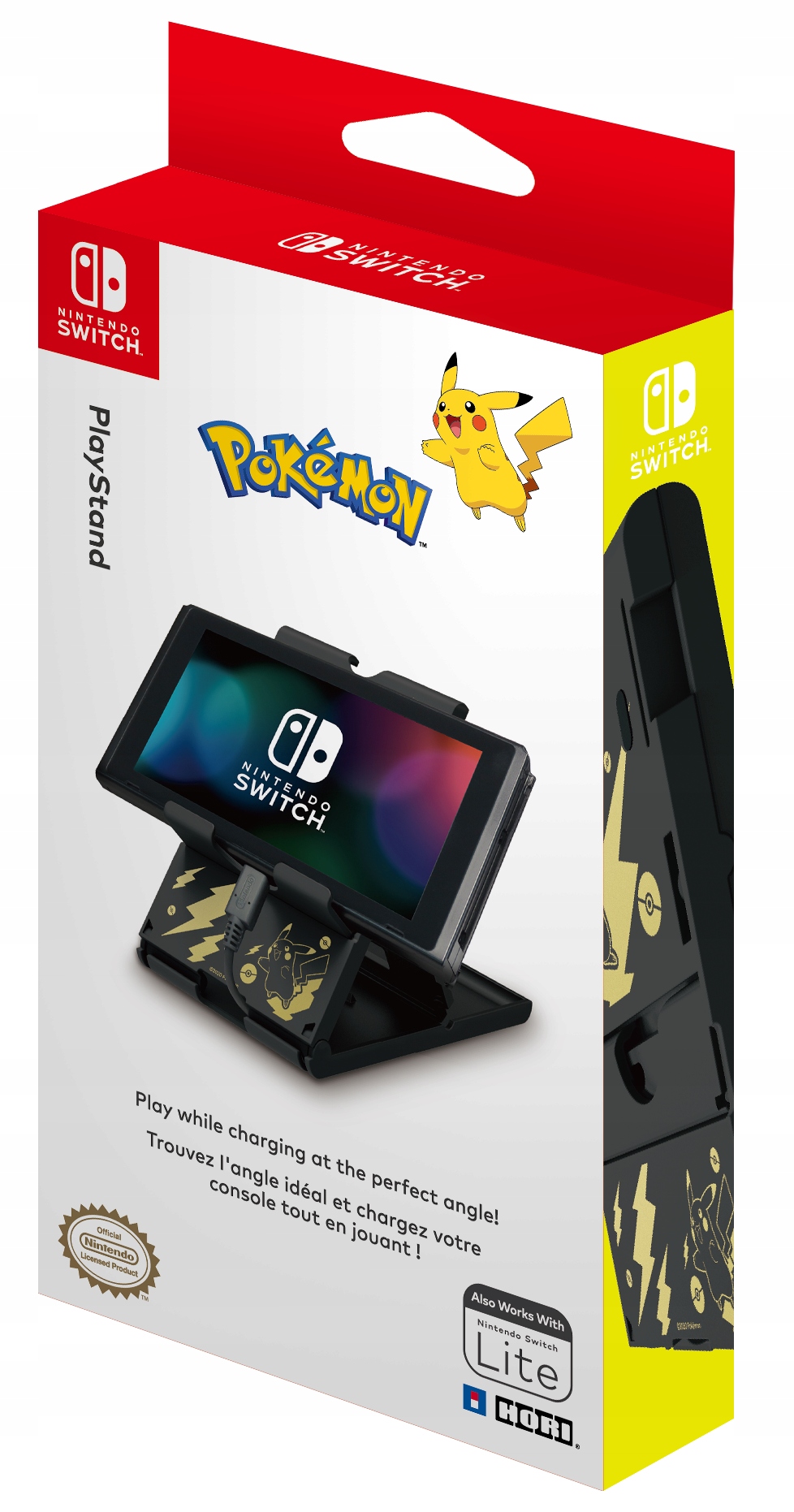 

Hori Switch Playstand Pikachu Black / Gold