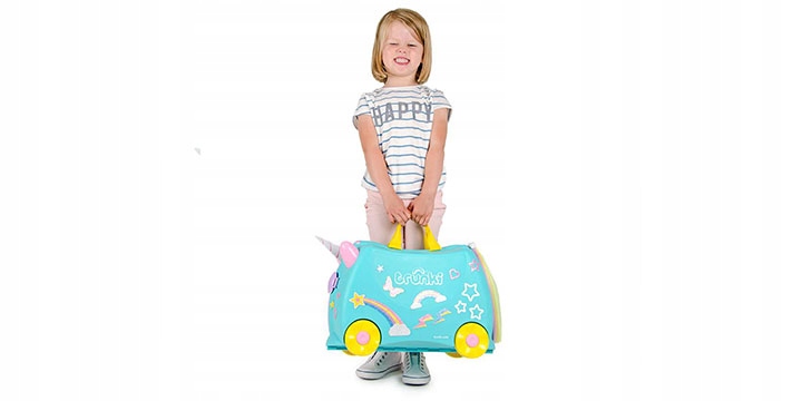 Trunki jeżdżąca walizeczka dziecięca Liczba komór 1