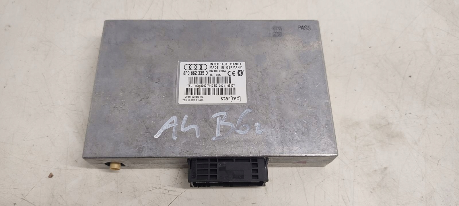 modulo bluetooth antenna Audi A4 B6 berlina 2,0 FSI