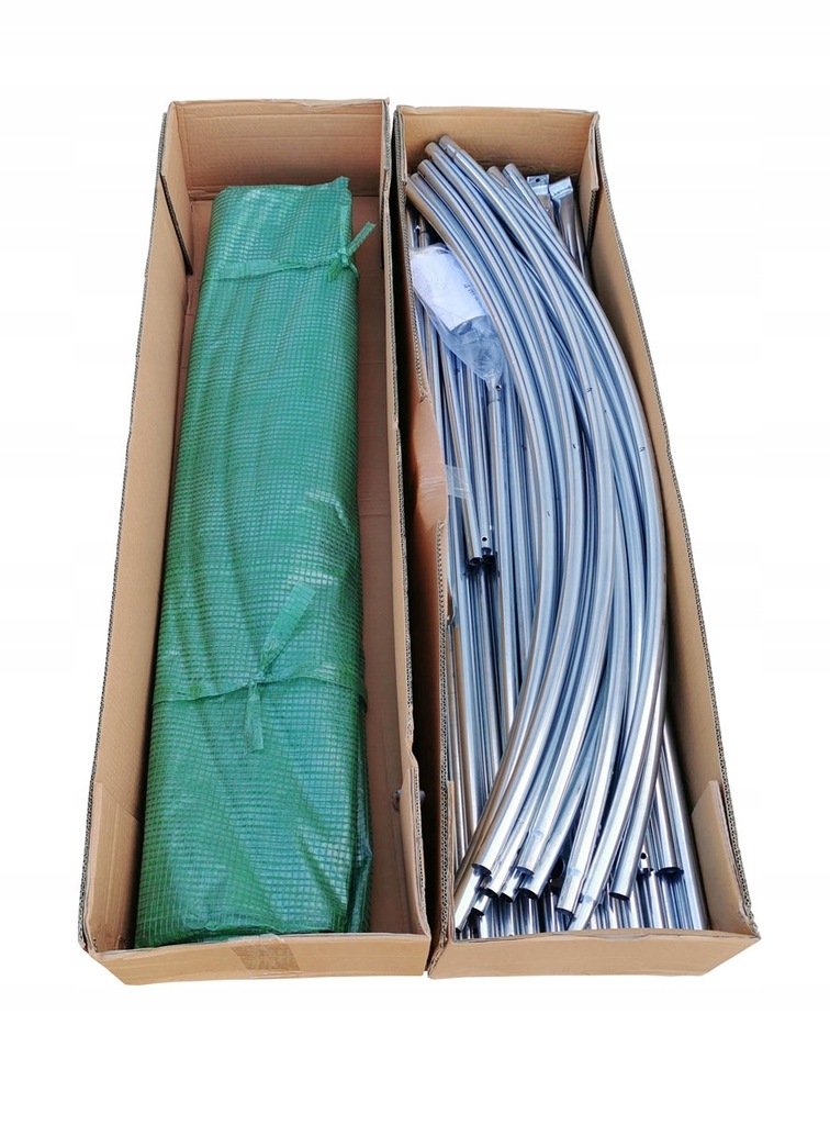 TUNEL FOLIOWY OGRODOWY DUŻY 4x2 SZKLARNIA OGRODOWA NA WARZYWNIAK 8 m2 UV-4 Wysokość produktu 200 cm