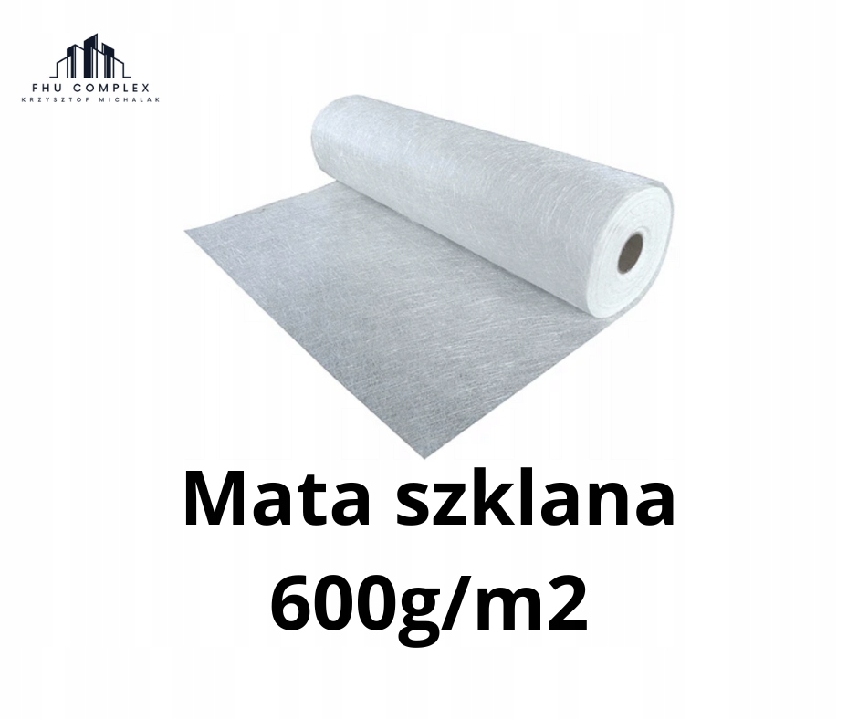 Skleněná Rohož S Gramáží 600 Rolek, 10 Kg