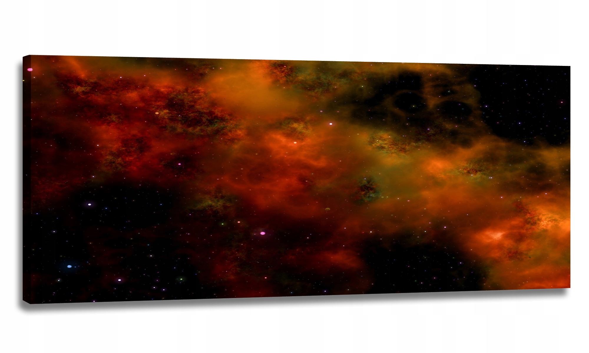 Obraz Led 150x60 Nástěnná Lampa Vesmír