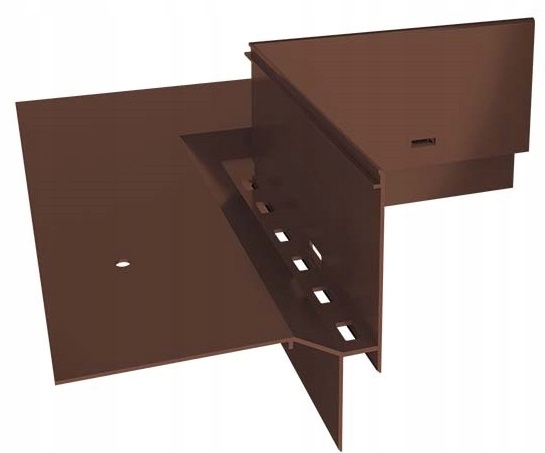 Vnitřní Roh Renoplast W60 90 stupňů Hnědá Ral 8019