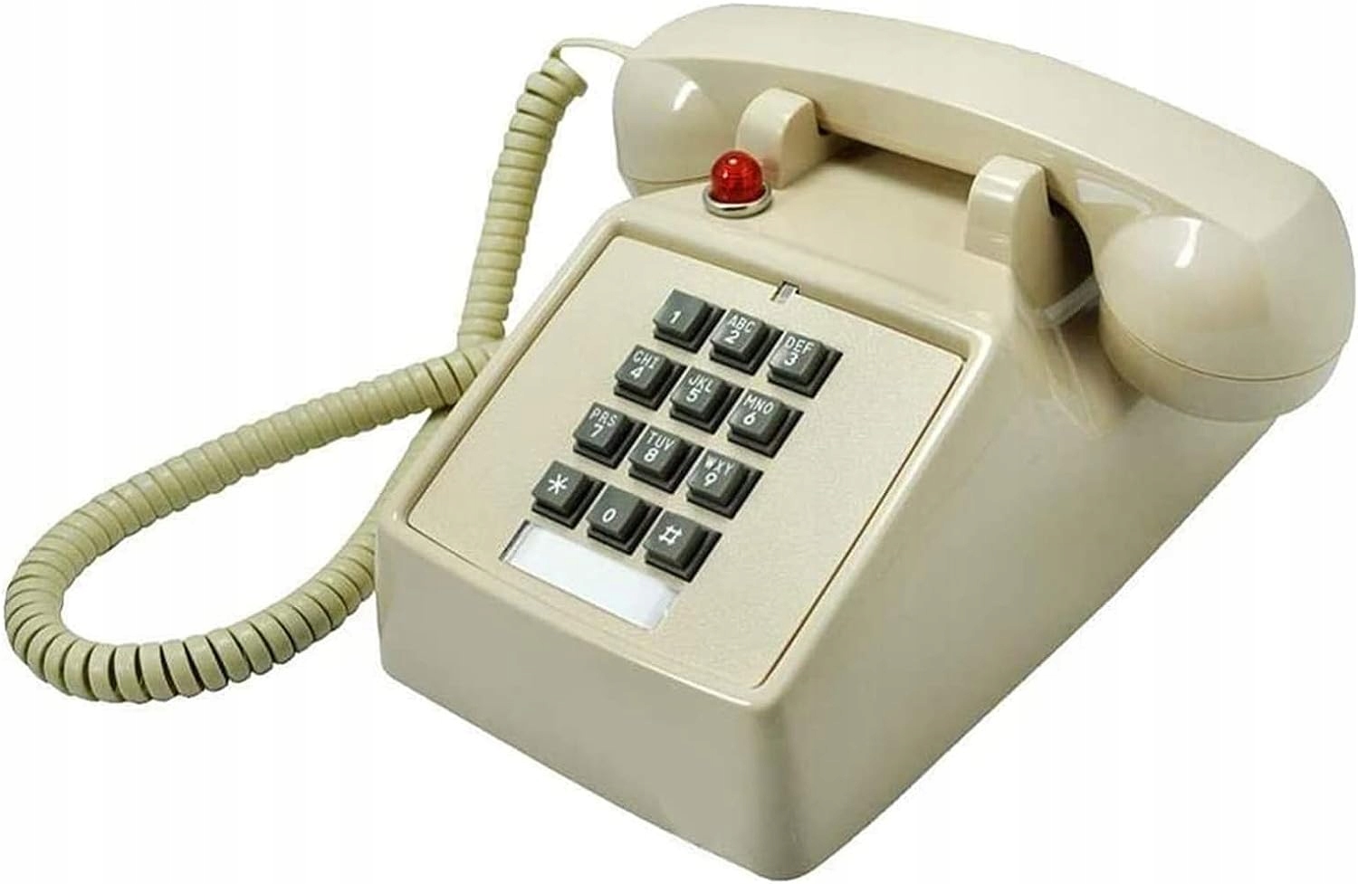 Old School Telefon przewodowy, telefon stacjonarny