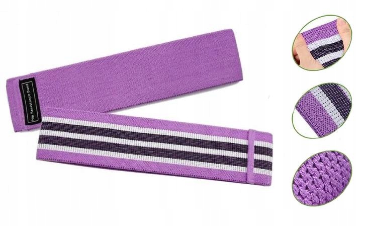 GUMA TAŚMA DO ĆWICZEŃ ROZCIĄGANIA REHABILITACJA Model Zestaw 3 Gumy Materiałowe