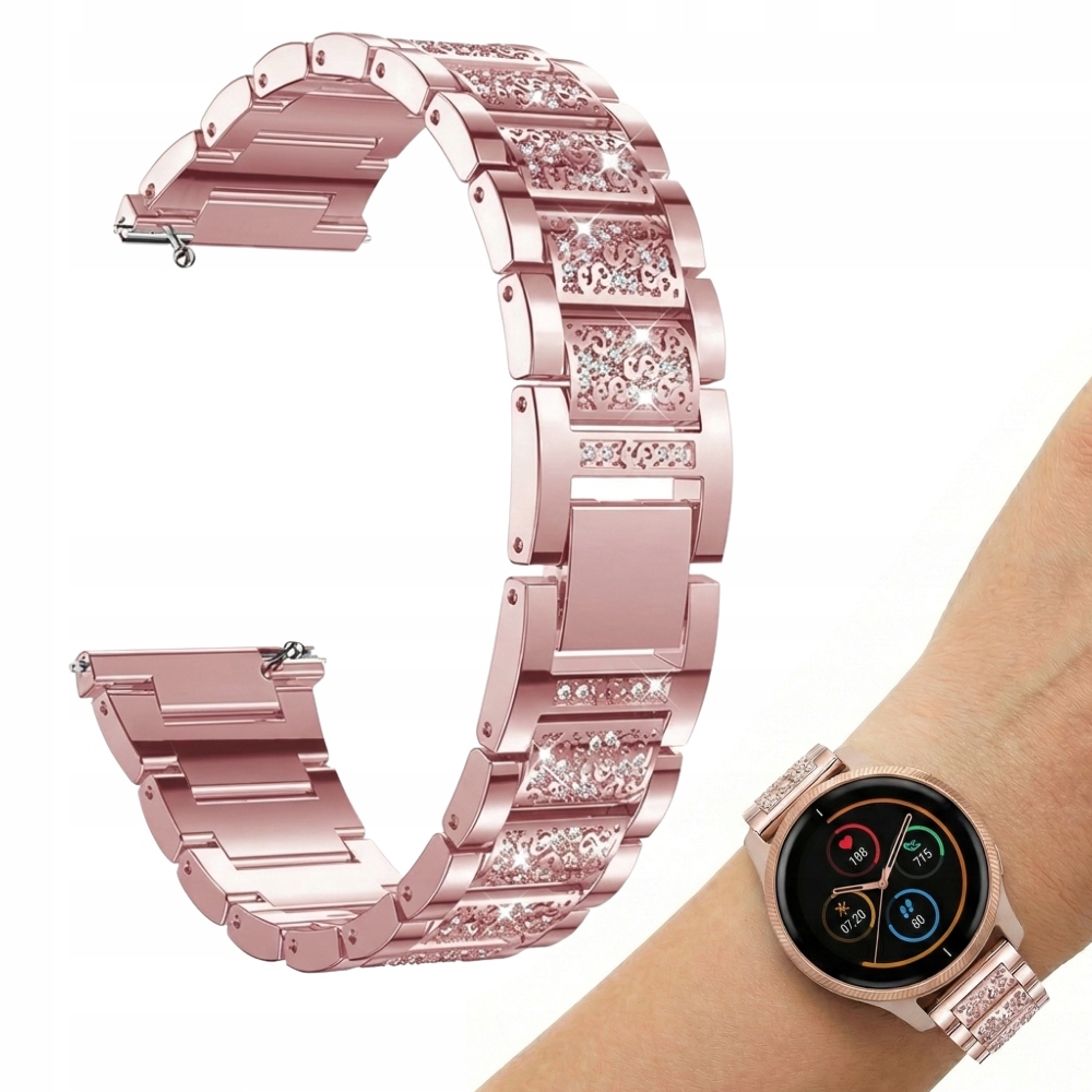 Damska Bransoleta Do Garmin Venu 2 Plus Sq SQ2 Forerunner 55 165 245 645 20