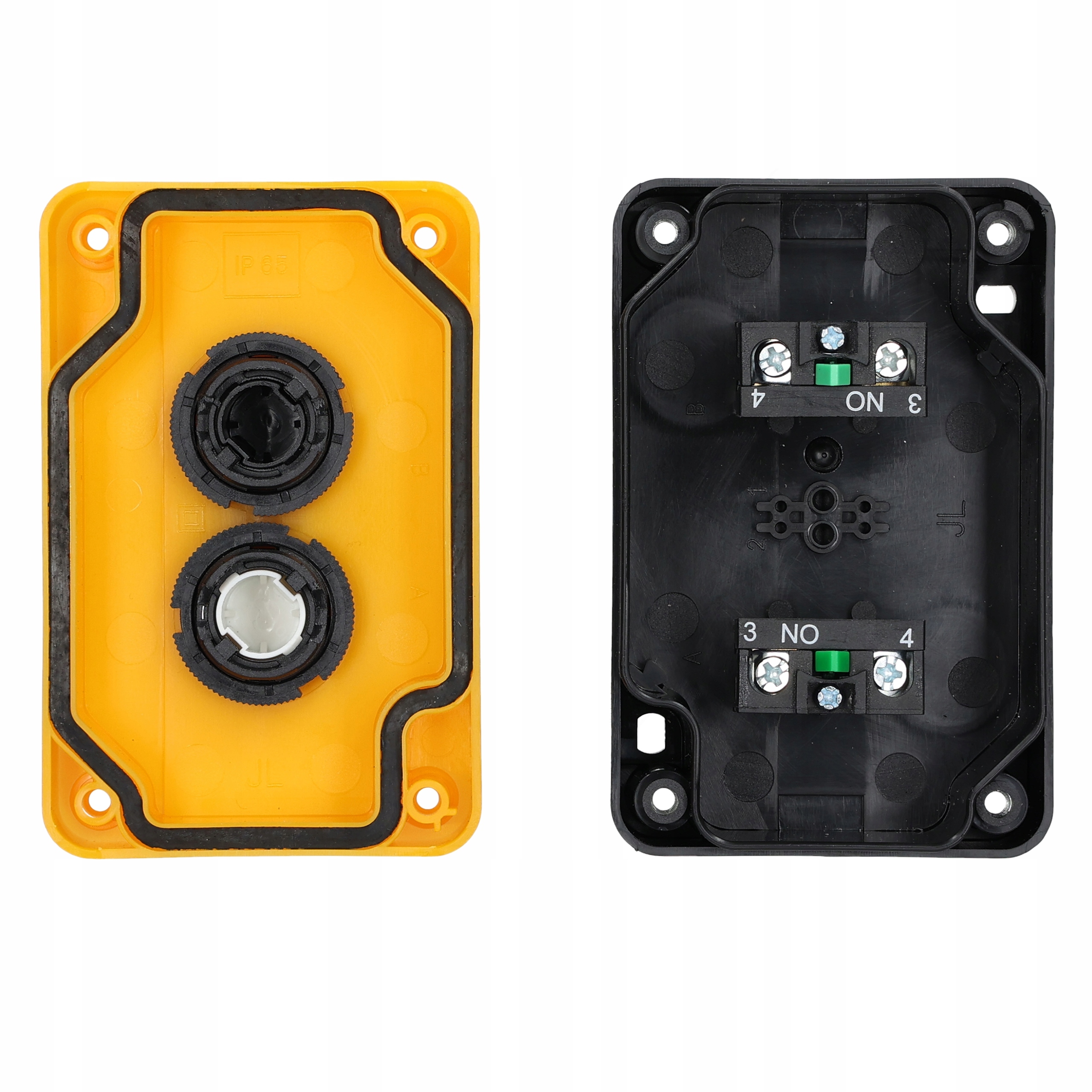 KASETA STEROWNICZA 2 PRZYCISKI GÓRA DÓŁ ŻÓŁTA Marka Adelid