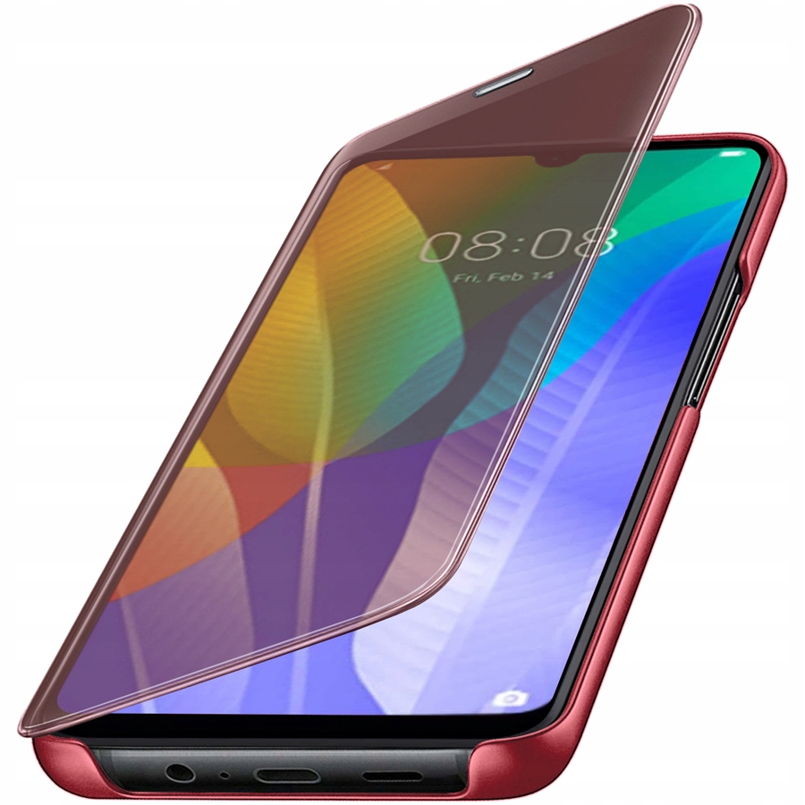 

Etui Inteligo Clear View do Huawei Y6P + Szkło