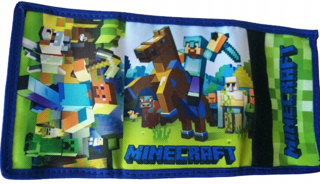 

Portfel rozkładany sportowy Minecraft Steve