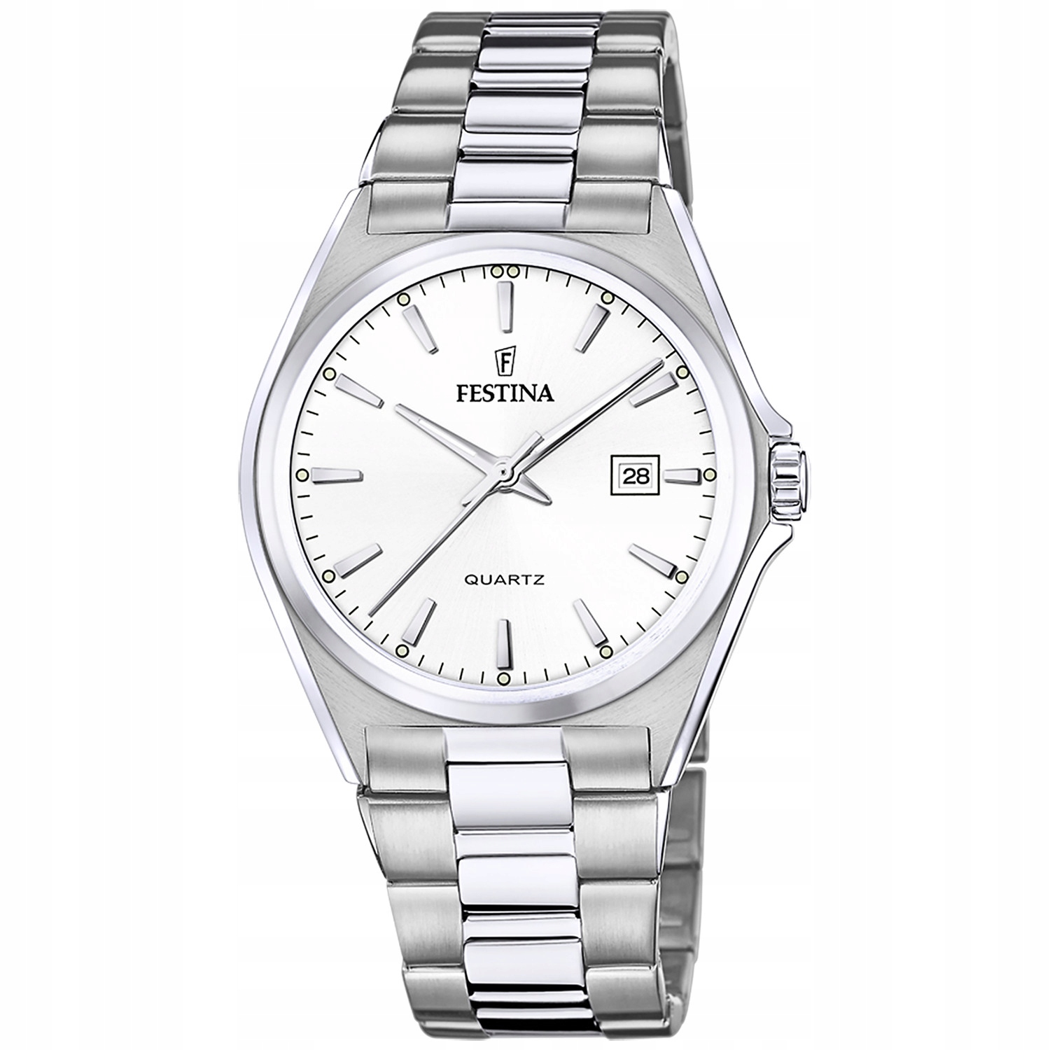 Pánské Hodinky Festina F20552-2 stříbrný náramek