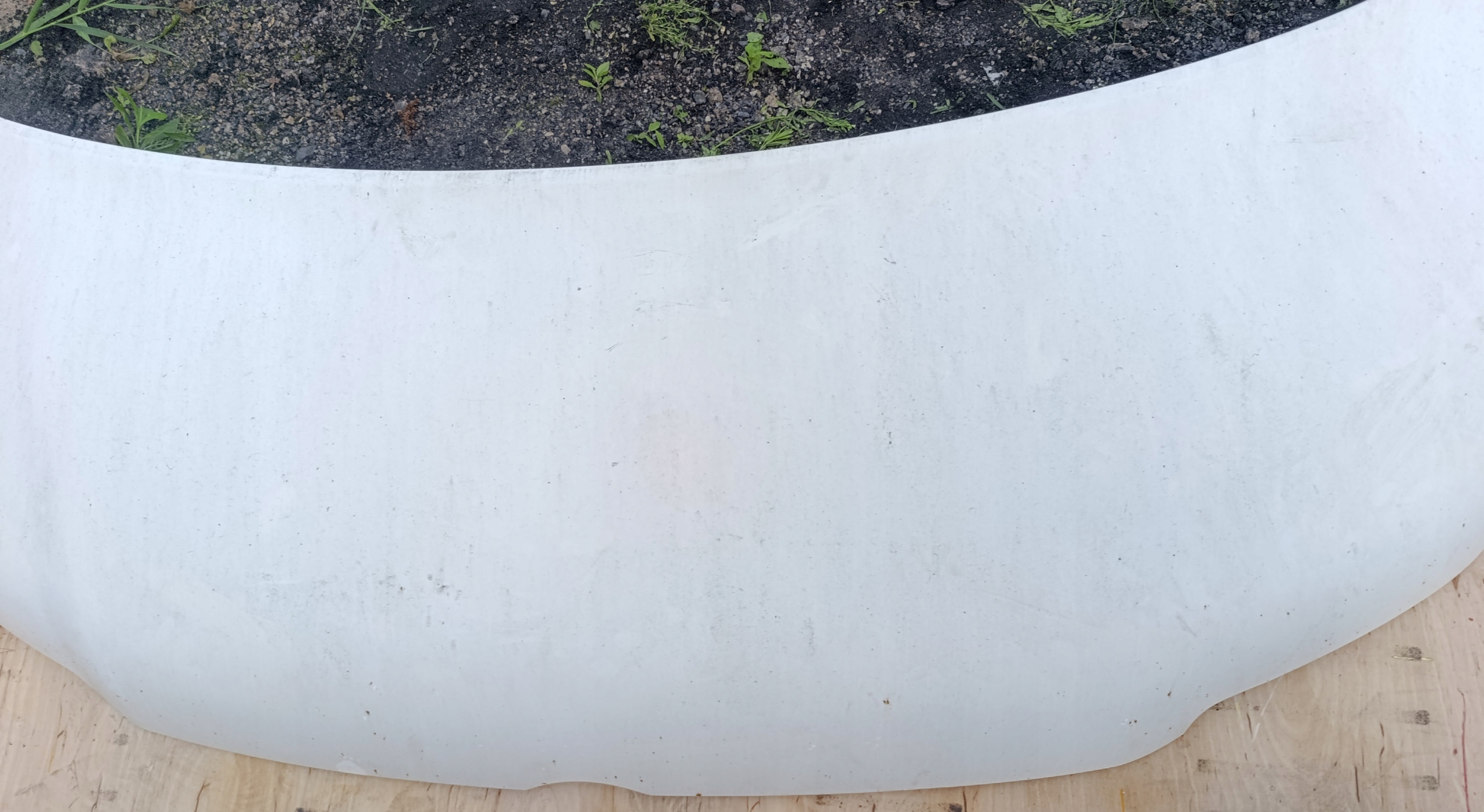 VW T5 bonnet biala