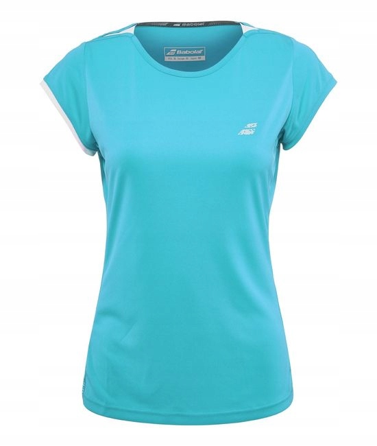 Koszulka Dziewczęca Babolat Performance Cap Sleeve Top Girl Blue 152
