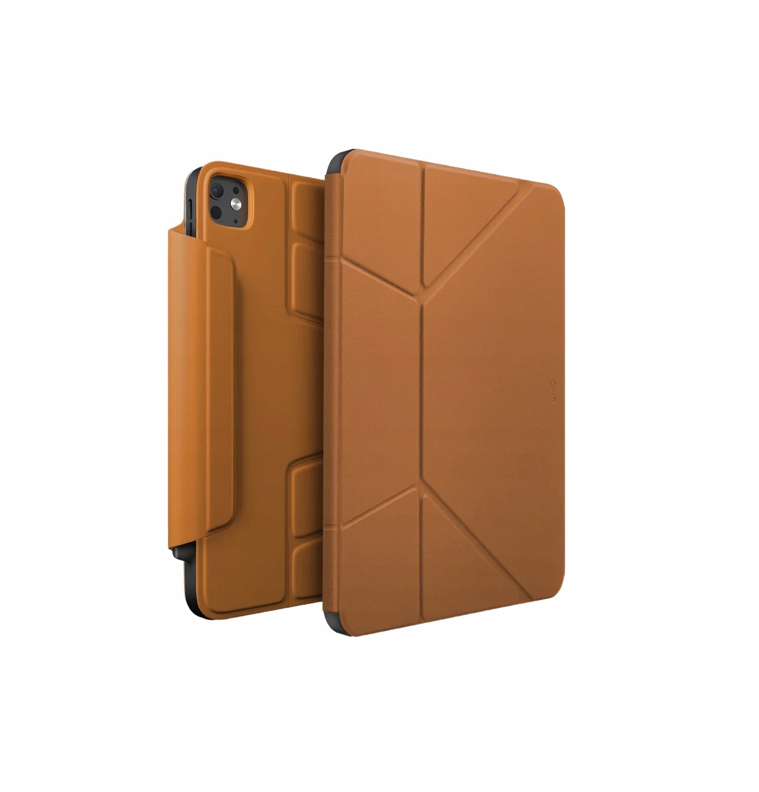 Uniq Ryze 360 otočné pouzdro pouzdro pro iPad Pro 11 M4 M5 hnědé