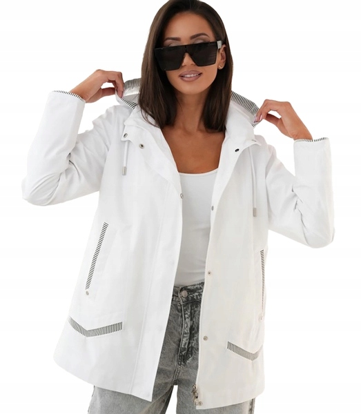 Dámská přechodová bunda Daniela s kapucí 44