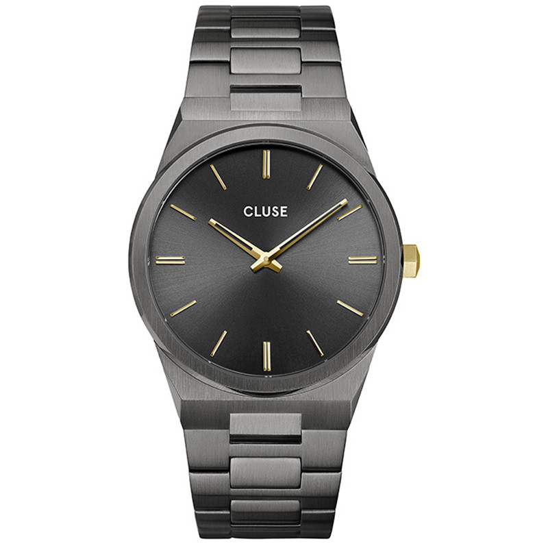 Pánské Hodinky Cluse CW0101503006 šedý náramek